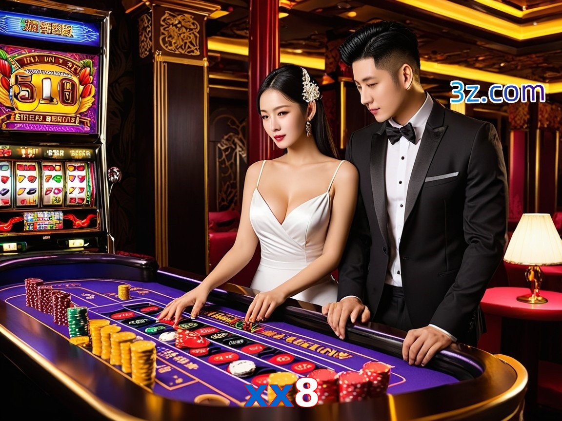 xx8 cassino online com mesa de blackjack e dealer